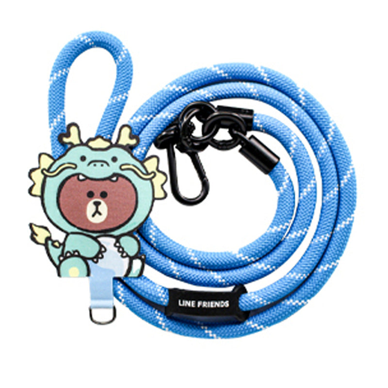 Line Friends Dragon Brwon Character Strap Phone Lanyard