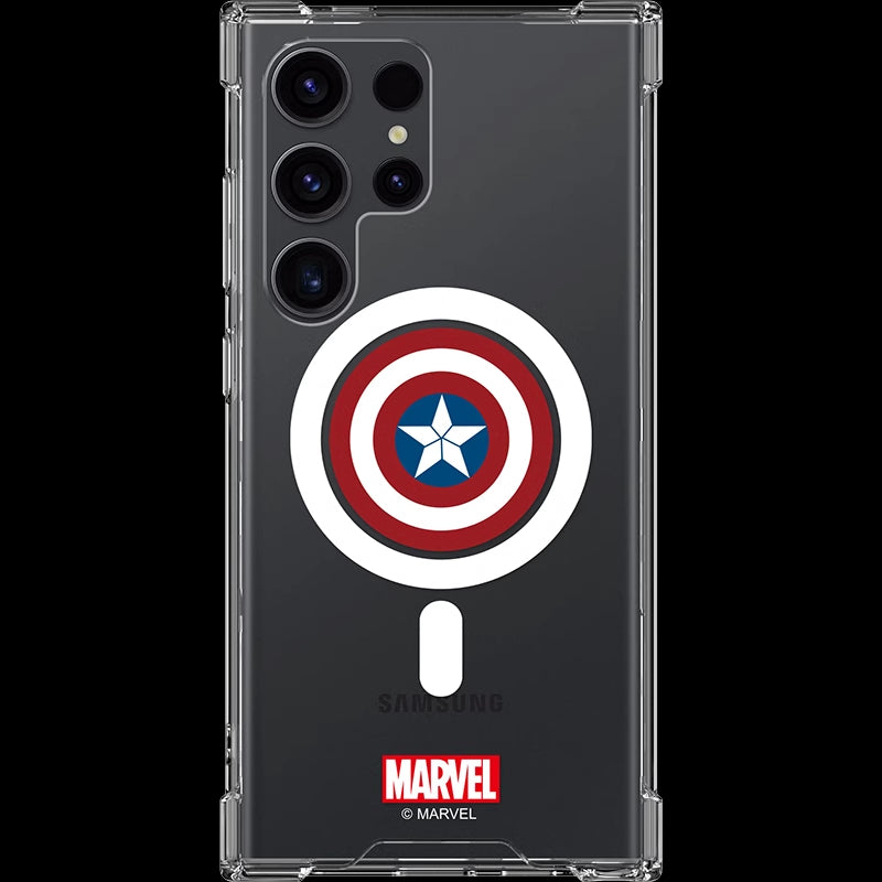 UKA Marvel Avengers Anti-fall Clear PC+TPU Magnetic MagSafe Case Cover