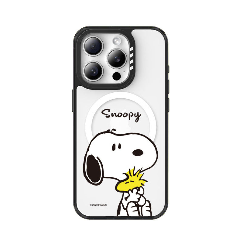 Peanuts Snoopy MagSafe Clear Shockproof Case Cover