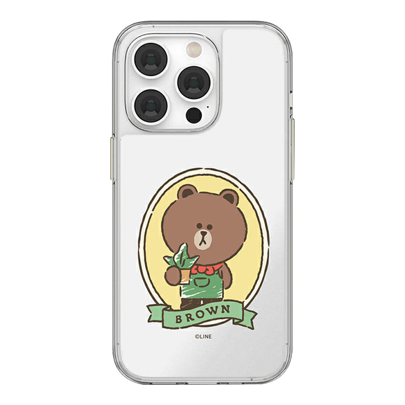 Line Friends Garden Mirror Case Cover