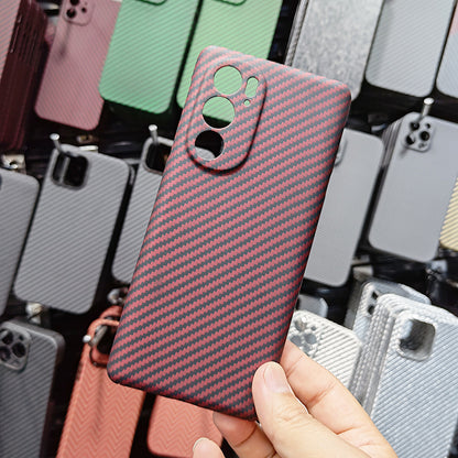 Oatsbasf Luxury Pure Carbon Fiber Case for Motorola Smartphones