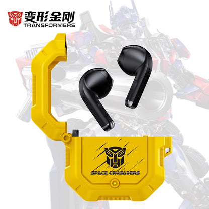 Transformers Mecha True Wireless Bluetooth Headphones Stereo Earbuds