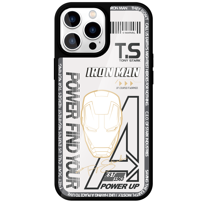 Marvel Avengers AG Explosion-proof Matte Tempered Glass Back Cover Case