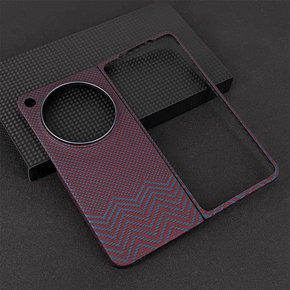 Oatsbasf Luxury Pure Carbon Fiber Case for OPPO Foldable Smartphones