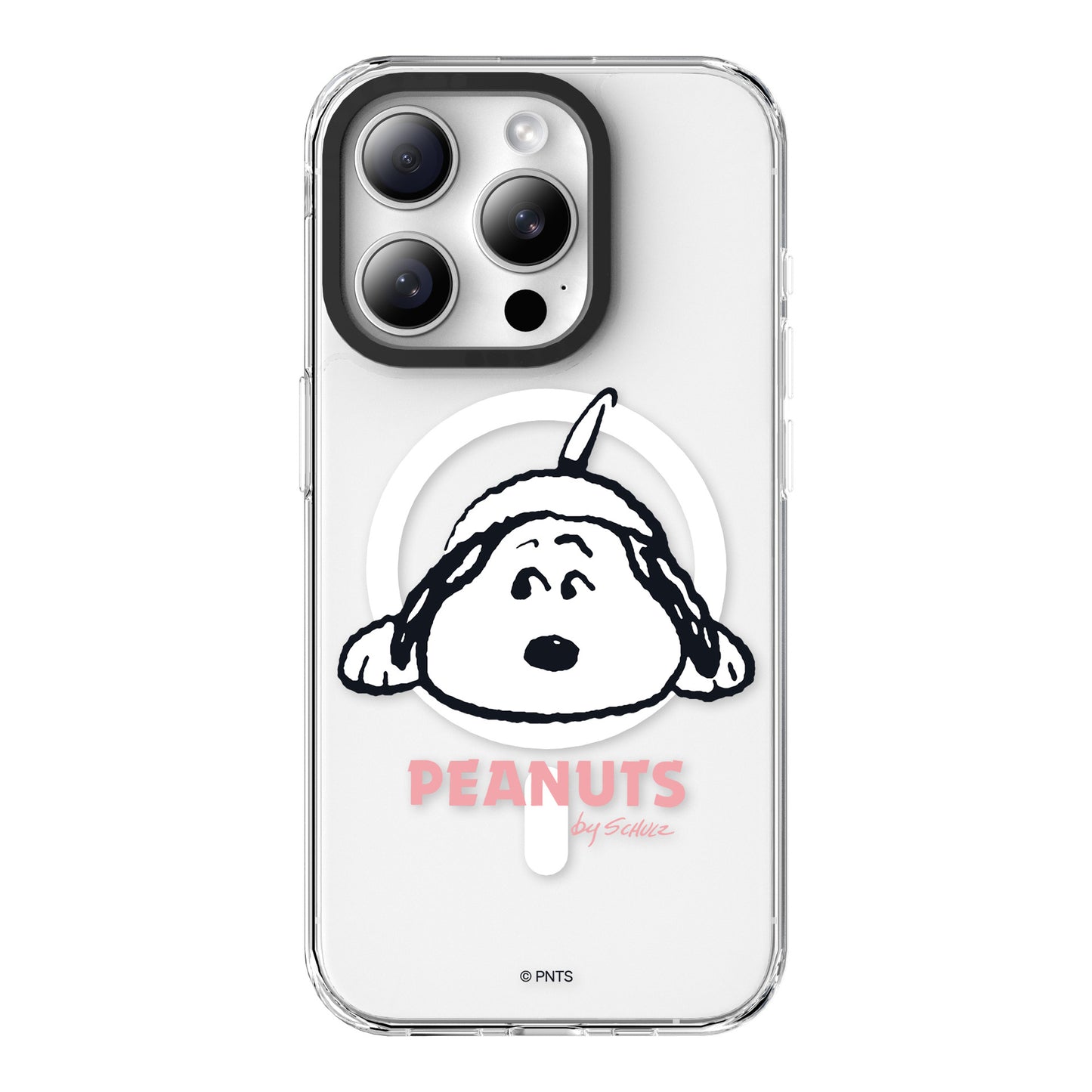 Peanuts Snoopy MagSafe Shockproof Transparent Case Cover