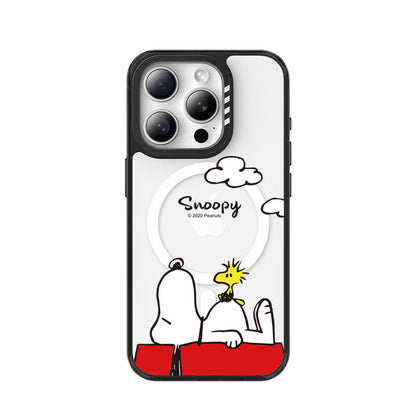 Peanuts Snoopy MagSafe Clear Shockproof Case Cover