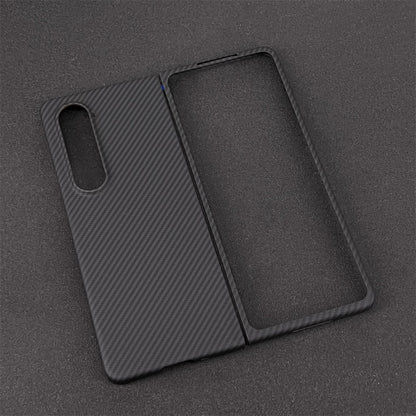 Oatsbasf Luxury Pure Carbon Fiber Case for Samsung Foldable Smartphones