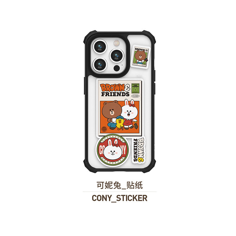 Line Friends Shockproof Anti-Scratch Air Hard Case Cover