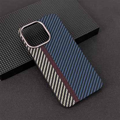 Oatsbasf Luxury Pure Aramid Fiber Case for Apple iPhone