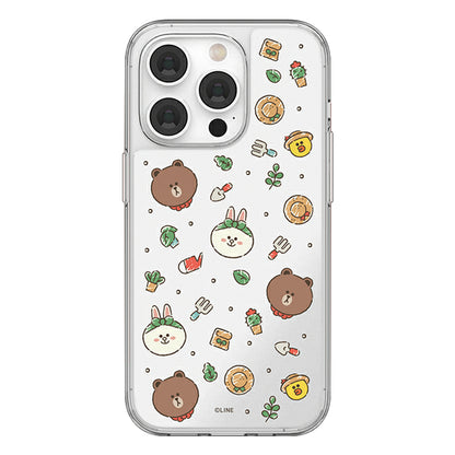 Line Friends Garden Mirror Case Cover