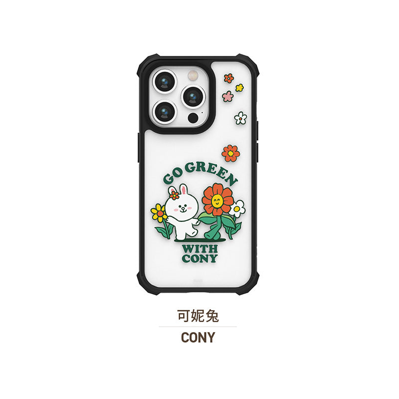 Line Friends Shockproof Anti-Scratch Air Hard Case Cover