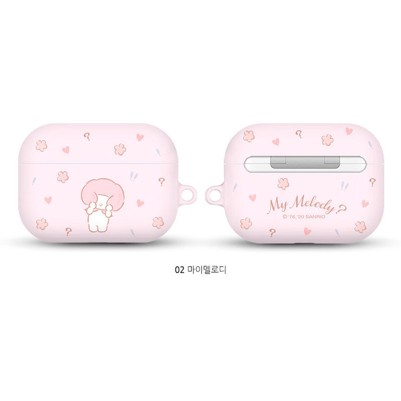 Sanrio Characters Peek-A-Boo Hard Apple AirPods Charging Case Cover