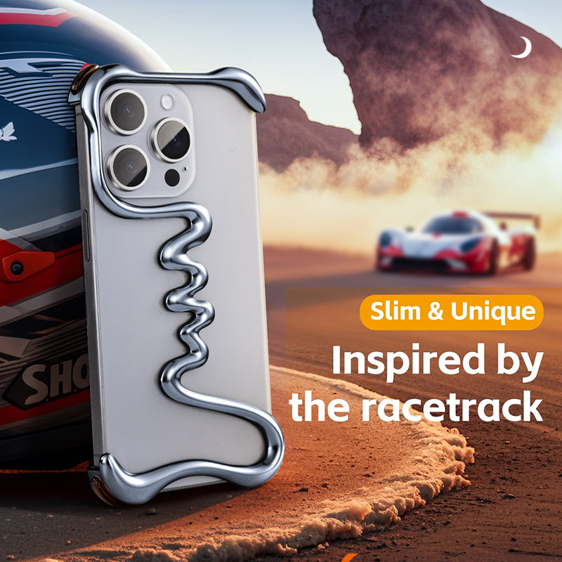 Armor King Bayanbulak Rallying Zinc Alloy Minimalist Metal Case Cover