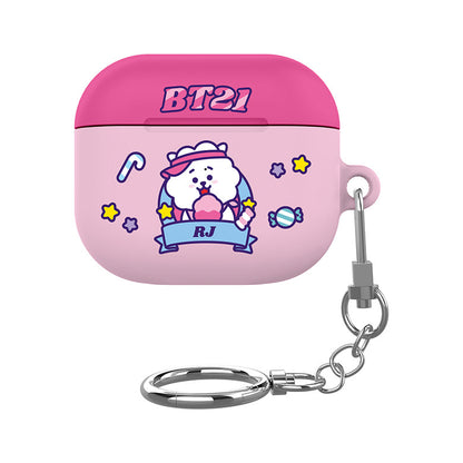 BT21 Pink Candy Shop Apple AirPods Charging Case Cover