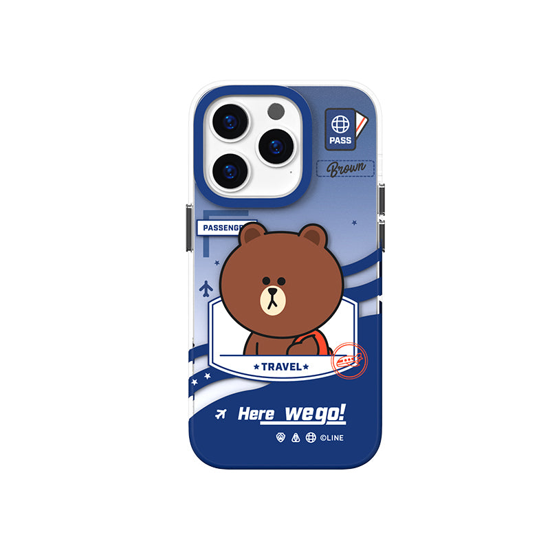 Line Friends All-inclusive Shockproof IMD Protective Case Cover