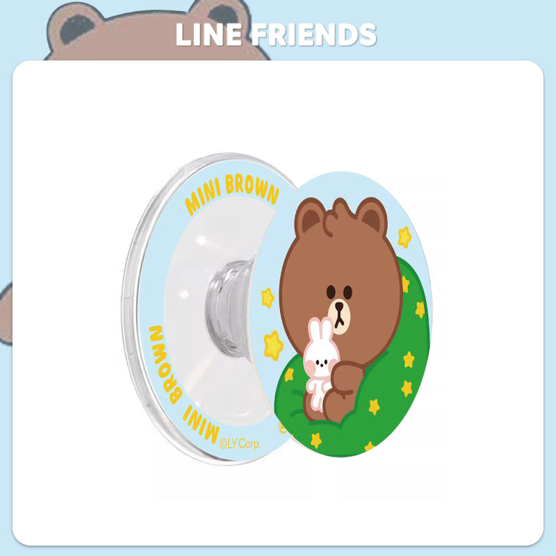 Line Friends Magnetic Airbag Bracket Phone Holder