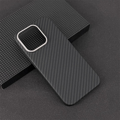 Oatsbasf Luxury Pure Carbon Fiber Case for Apple iPhone 15 series