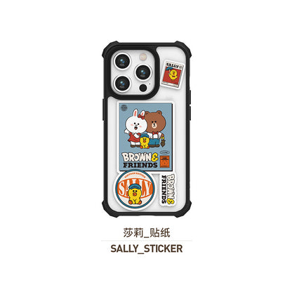 Line Friends Shockproof Anti-Scratch Air Hard Case Cover