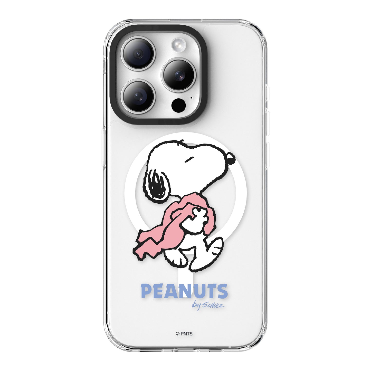 Peanuts Snoopy MagSafe Shockproof Transparent Case Cover