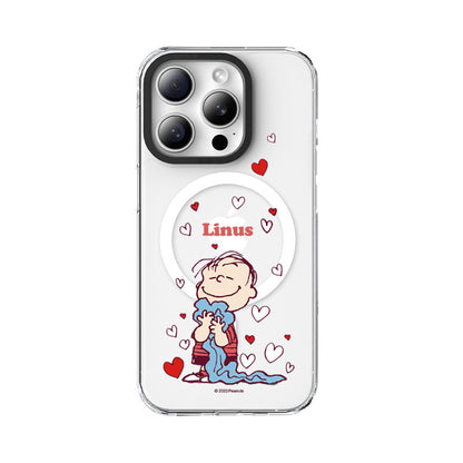 Peanuts Snoopy MagSafe Shockproof Clear Case Cover