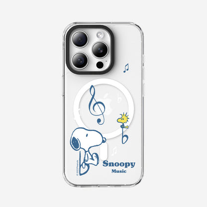 Peanuts Snoopy MagSafe Shockproof Clear Case Cover