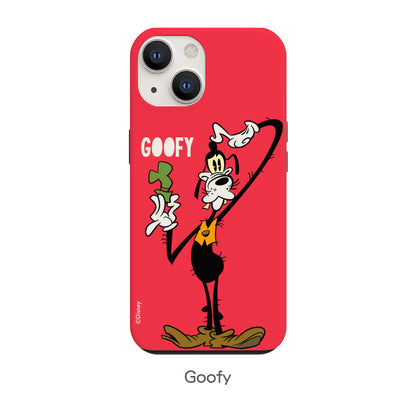 Disney Mickey & Friends Guard Up Shockproof TPU+PC Dual Layer Combo Case Cover