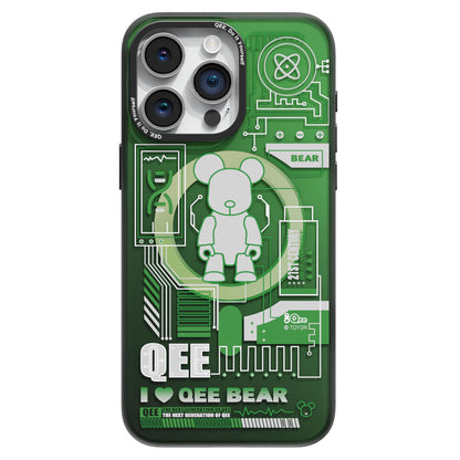 QEE Bearbrick MagSafe All-inclusive Shockproof IMD Protective Case Cover