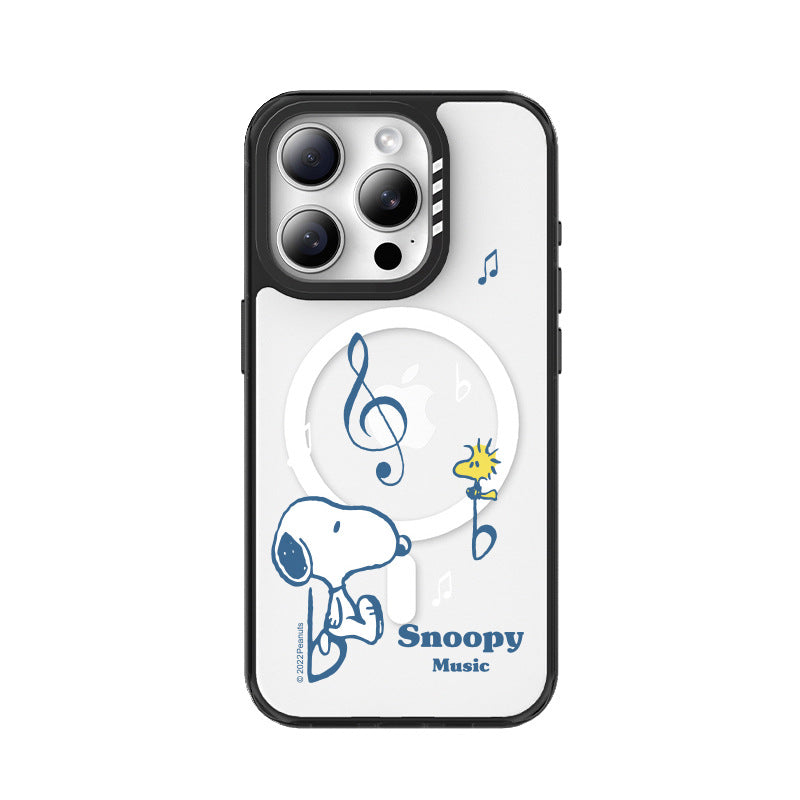 Peanuts Snoopy MagSafe Clear Shockproof Case Cover