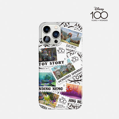 Disney 100th Anniversary Stamp TPU+PC Back Cover Case