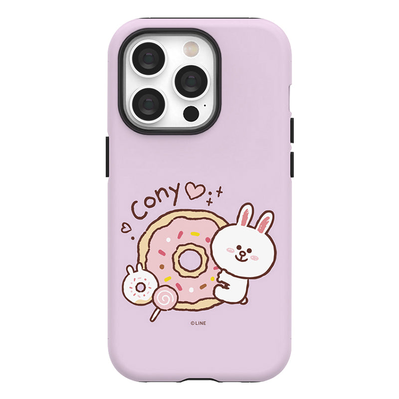 Line Friends Dessert Dual Layer TPU+PC Shockproof Guard Up Combo Case Cover