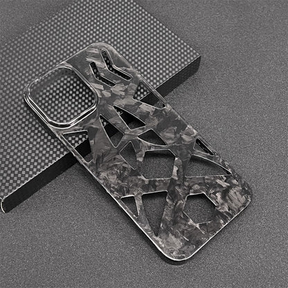 Oatsbasf Luxury Pure Carbon Fiber Case for Apple iPhone 13 series