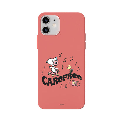 Peanuts Snoopy Liquid Silicone Soft Color Jelly Case Cover