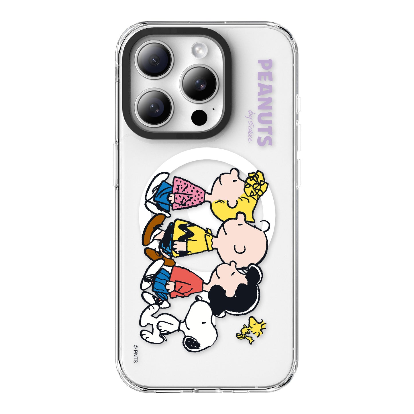 Peanuts Snoopy MagSafe Shockproof Transparent Case Cover