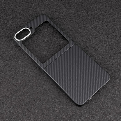 Oatsbasf Luxury Pure Carbon Fiber Case for Samsung Foldable Smartphones