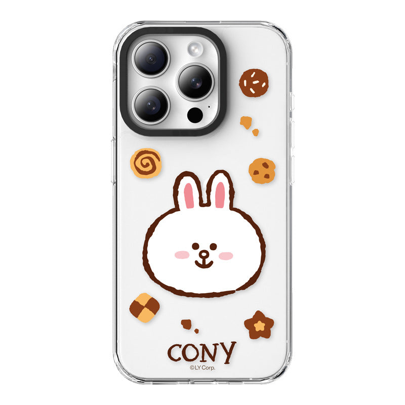 Line Friends Dessert MagSafe Shockproof Transparent Case Cover