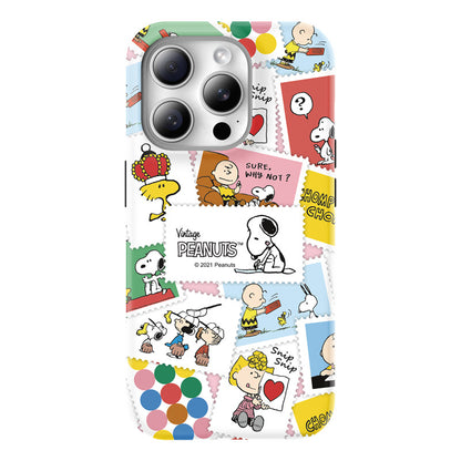 Snoopy Guard Up Shockproof TPU+PC Dual Layer Combo Case Cover