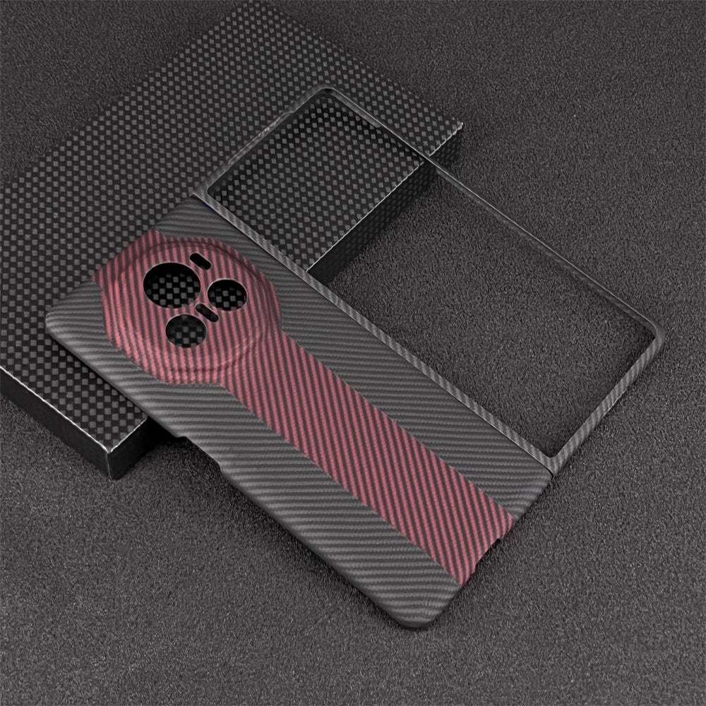 Oatsbasf Luxury Pure Carbon Fiber Case for Honor Foldable Smartphones