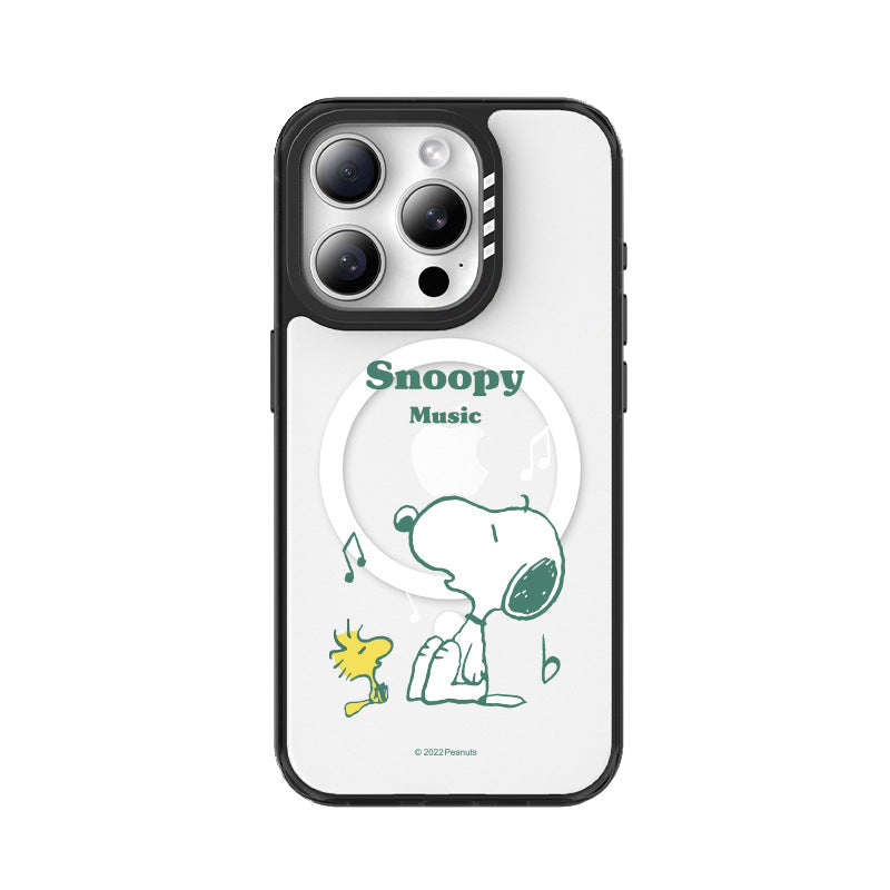 Peanuts Snoopy MagSafe Clear Shockproof Case Cover