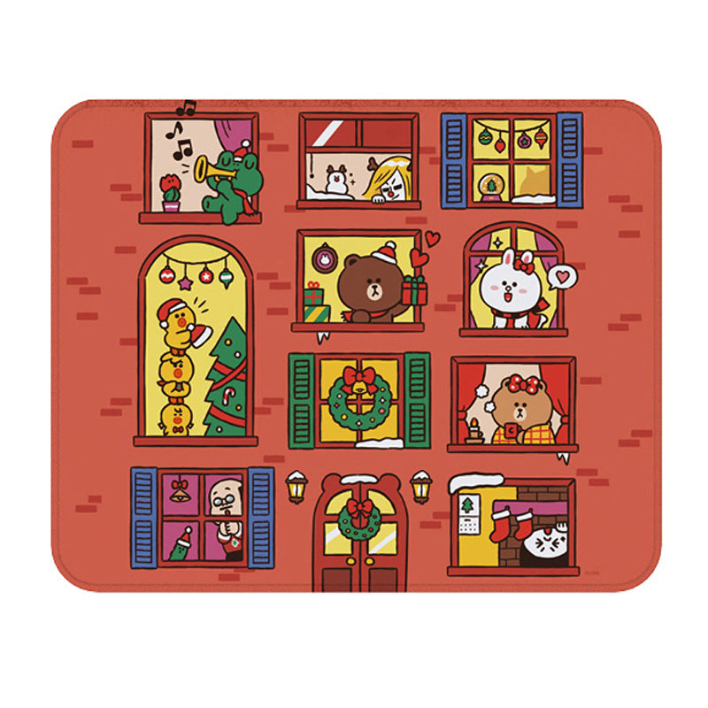 Line Friends Desk Mat Mouse Pad