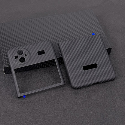 Oatsbasf Luxury Pure Carbon Fiber Case for vivo Foldable Smartphones