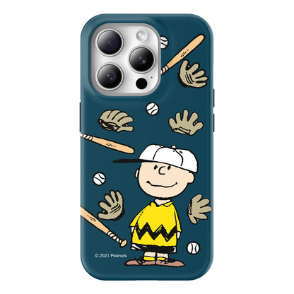 Snoopy Guard Up Shockproof TPU+PC Dual Layer Combo Case Cover