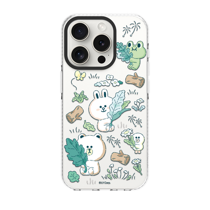 Line Friends Transparent Protective Case Cover