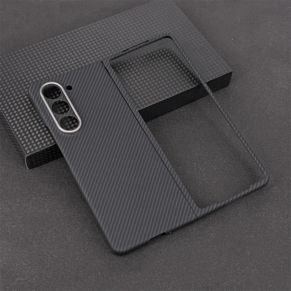 Oatsbasf Luxury Pure Carbon Fiber Case for Samsung Foldable Smartphones