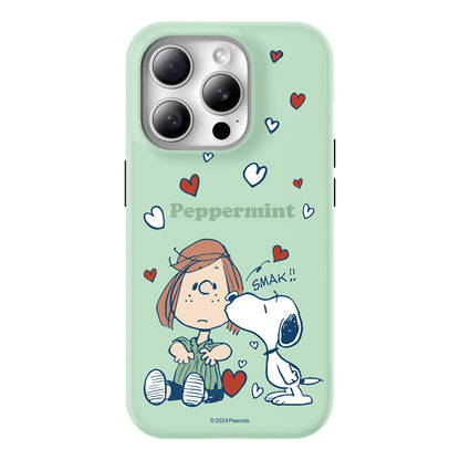 Snoopy Guard Up Shockproof TPU+PC Dual Layer Combo Case Cover