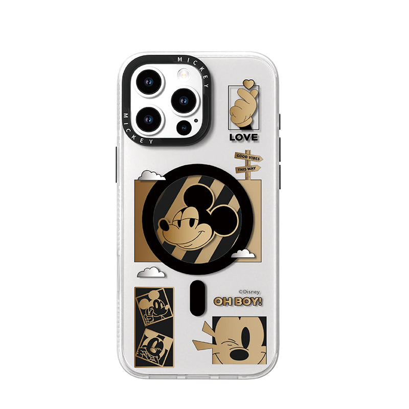 Disney Characters MagSafe All-inclusive Shockproof IMD Protective Case Cover