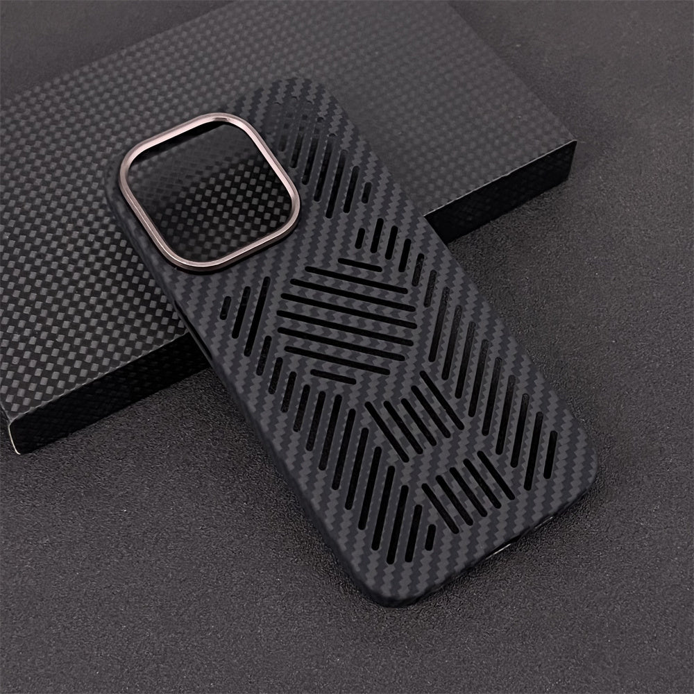 Oatsbasf Luxury Pure Aramid Fiber Case for Apple iPhone