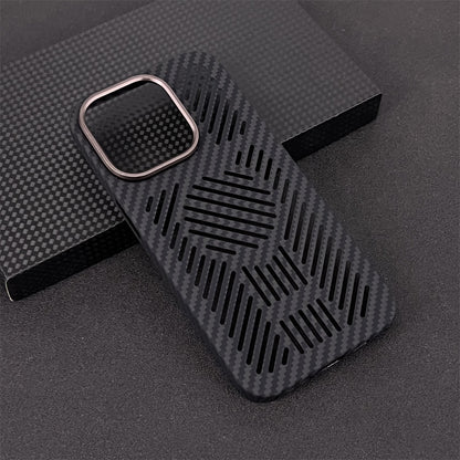 Oatsbasf Luxury Pure Aramid Fiber Case for Apple iPhone