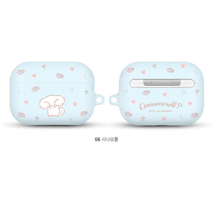 Sanrio Characters Peek-A-Boo Hard Apple AirPods Charging Case Cover