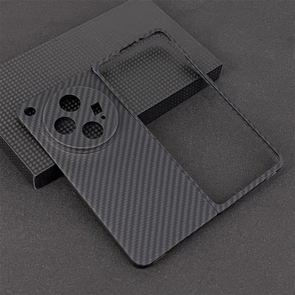 Oatsbasf Luxury Pure Carbon Fiber Case for OPPO Foldable Smartphones