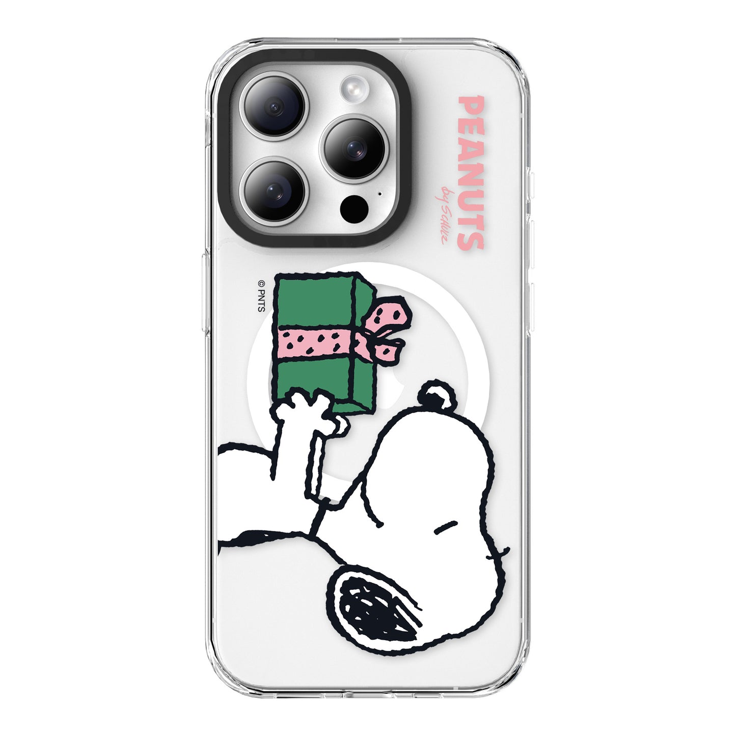 Peanuts Snoopy MagSafe Shockproof Transparent Case Cover